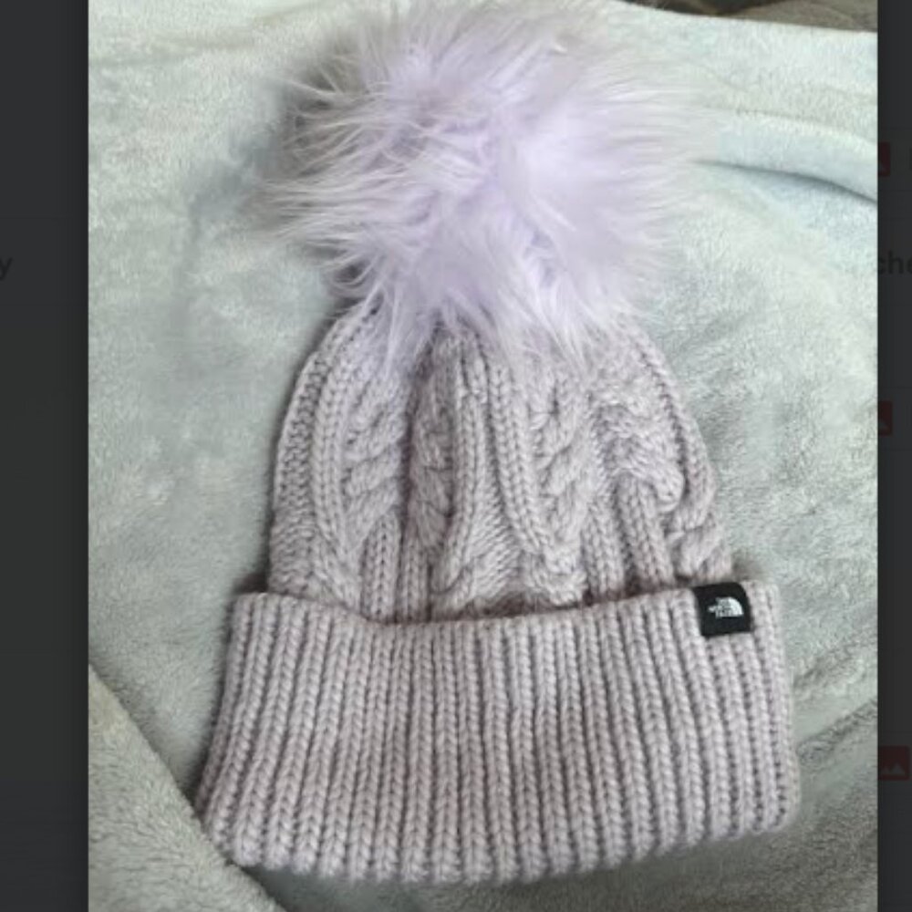 The North Face Kid's Fur Pom Beanie